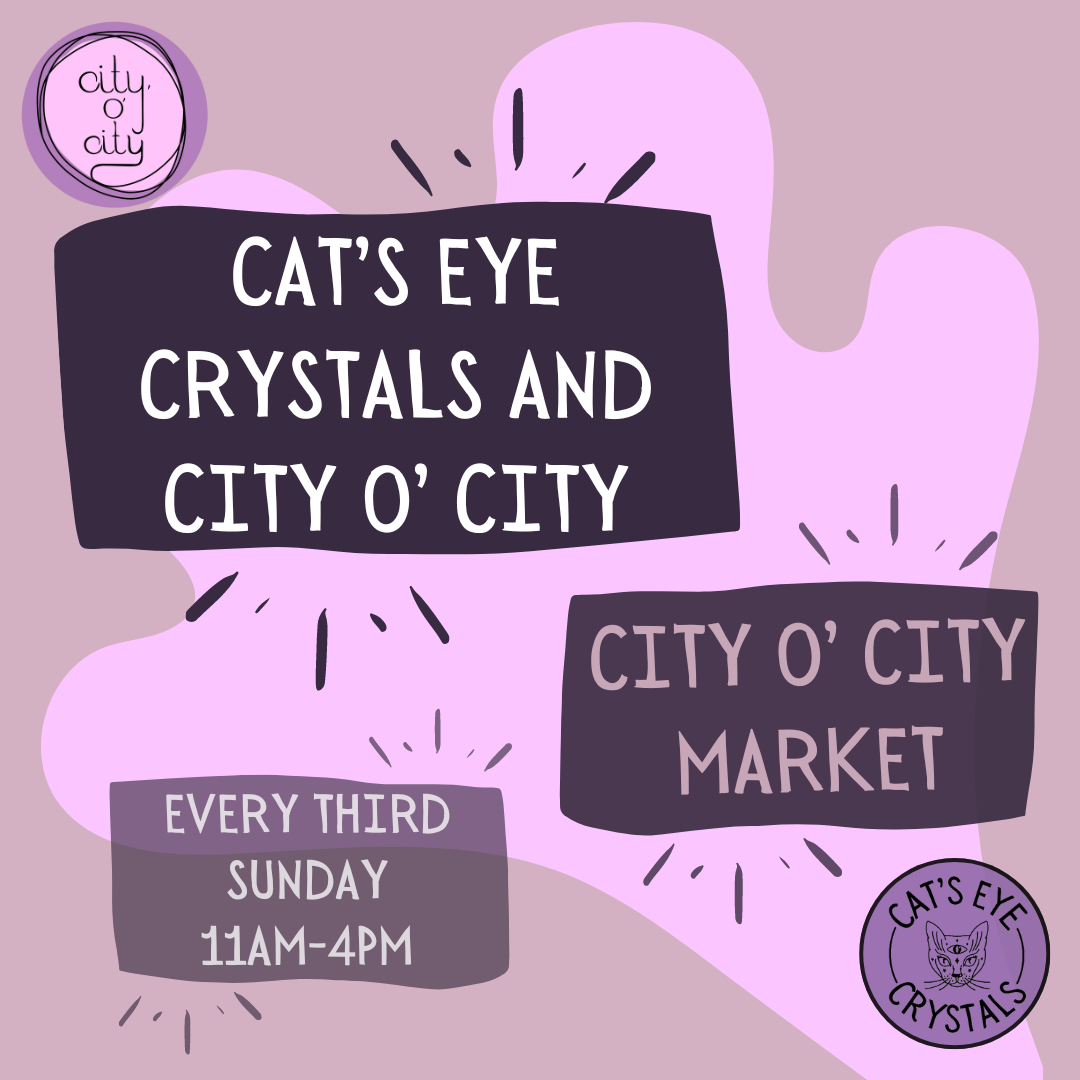 Cat's Eye Crystals at City o' Market