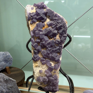 Fluorite on Stand Statement Piece at Mind's Eye Mystics