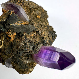 Detail view of Amethyst Guerrero Crystal - Specimen at Mind's Eye Mystics
