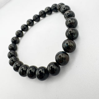 Detail view of Astrophylite Bracelet 8mm Jewelry - Bracelet at Mind's Eye Mystics