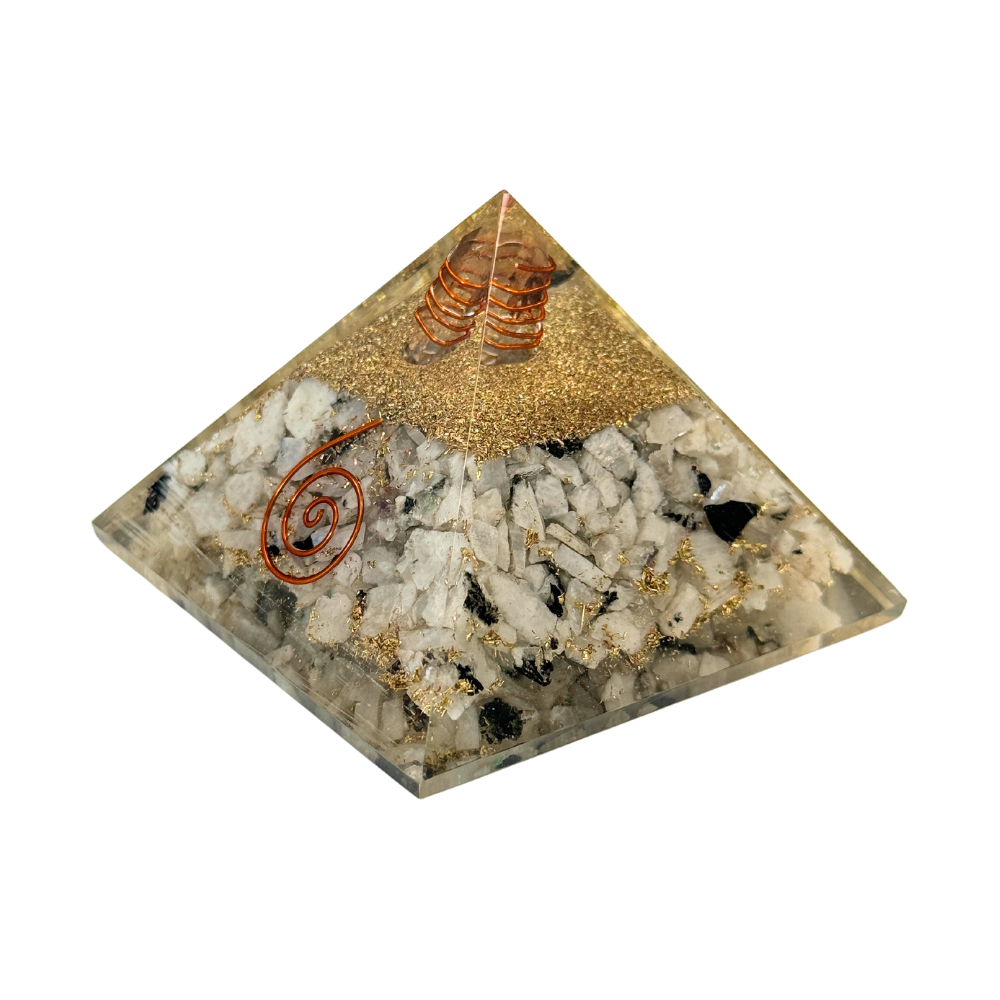 Orgonite Pyramid - Moonstone