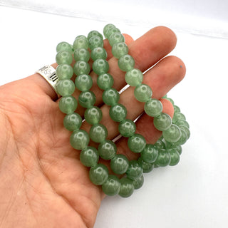 Green Aventurine Bracelet 8mm Jewelry - Bracelet at Mind's Eye Mystics