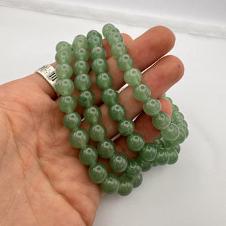 Green Aventurine Bracelet 8mm Jewelry - Bracelet at Mind's Eye Mystics
