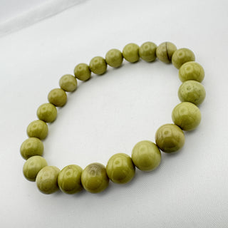 Imperial Green Jasper Bracelet 8mm Jewelry - Bracelet at Mind's Eye Mystics