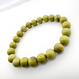 Imperial Green Jasper Bracelet 8mm Jewelry - Bracelet at Mind's Eye Mystics