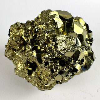 Detail view of Pyrite Rough Chunks Crystal - Assorted - Rough at Mind's Eye Mystics [Piece:The Citadel]