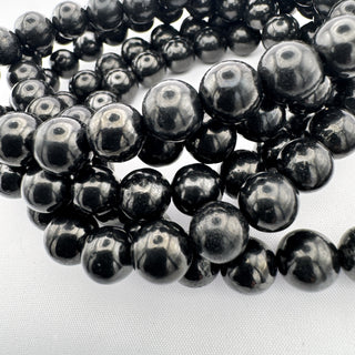 Shungite Bracelet 8mm Jewelry - Bracelet at Mind's Eye Mystics